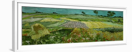 The Plain at Auvers, c.1890-Vincent van Gogh-Framed Giclee Print