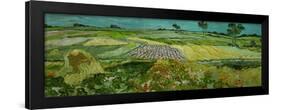 The Plain at Auvers, c.1890-Vincent van Gogh-Framed Premium Giclee Print