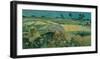 The Plain of Auvers-Vincent Van Gogh-Framed Art Print