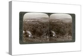 The Plain of Dothan, Palestine, 1900-Underwood & Underwood-Stretched Canvas