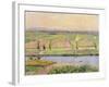 The Plain of Gennevilliers from the Hills of Argenteuil, 1888-Gustave Caillebotte-Framed Giclee Print