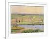 The Plain of Gennevilliers from the Hills of Argenteuil, 1888-Gustave Caillebotte-Framed Giclee Print