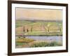 The Plain of Gennevilliers from the Hills of Argenteuil, 1888-Gustave Caillebotte-Framed Giclee Print