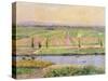 The Plain of Gennevilliers from the Hills of Argenteuil, 1888-Gustave Caillebotte-Stretched Canvas