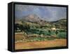 The Plain of the Mont Sainte-Victoire, 1882-1885-Paul Cézanne-Framed Stretched Canvas