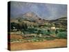 The Plain of the Mont Sainte-Victoire, 1882-1885-Paul Cézanne-Stretched Canvas