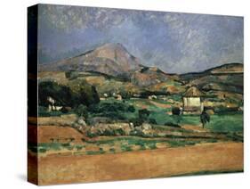 The Plain of the Mont Sainte-Victoire, 1882-1885-Paul Cézanne-Stretched Canvas