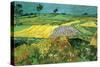 The Plains at Auvers-Vincent van Gogh-Stretched Canvas