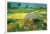 The Plains at Auvers-Vincent van Gogh-Framed Art Print