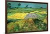 The Plains at Auvers-Vincent van Gogh-Framed Art Print