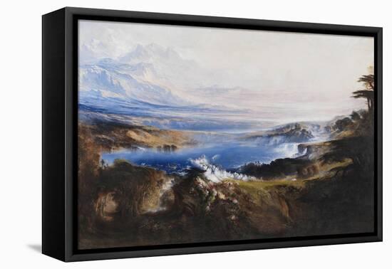 The Plains of Heaven-John Martin-Framed Stretched Canvas