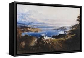 The Plains of Heaven-John Martin-Framed Stretched Canvas