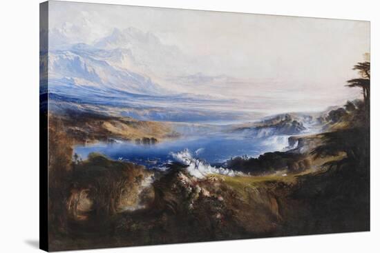 The Plains of Heaven-John Martin-Stretched Canvas