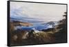 The Plains of Heaven-John Martin-Framed Stretched Canvas