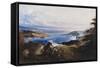 The Plains of Heaven-John Martin-Framed Stretched Canvas