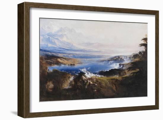 The Plains of Heaven-John Martin-Framed Premium Giclee Print