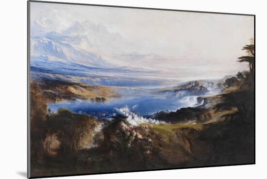 The Plains of Heaven-John Martin-Mounted Premium Giclee Print