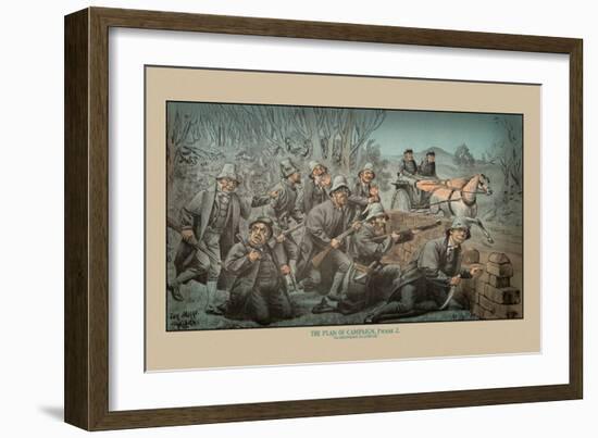 The Plan of Campaign, Phase 2-Tom Merry-Framed Art Print