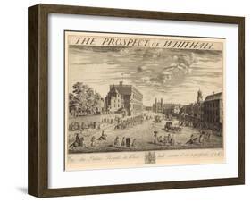 The Plan of Whitehall, 1724-Johannes Kip-Framed Giclee Print