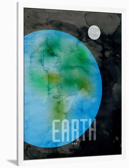 The Planet Earth-Michael Tompsett-Framed Art Print