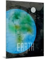 The Planet Earth-Michael Tompsett-Mounted Art Print