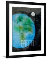 The Planet Earth-Michael Tompsett-Framed Art Print