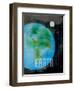 The Planet Earth-Michael Tompsett-Framed Art Print