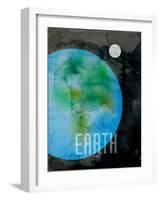 The Planet Earth-Michael Tompsett-Framed Art Print