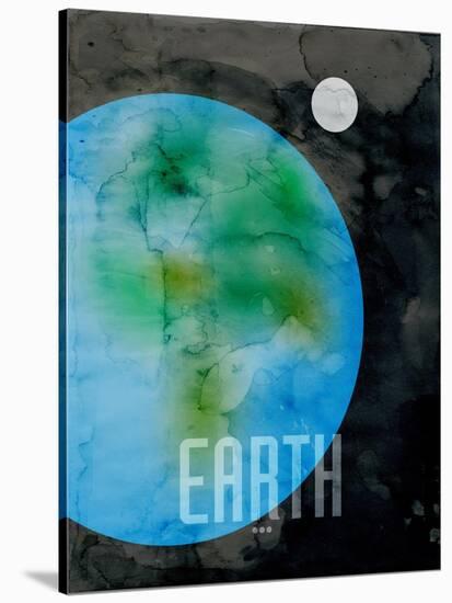 The Planet Earth-Michael Tompsett-Stretched Canvas