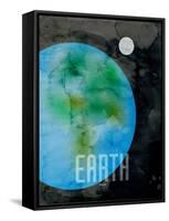 The Planet Earth-Michael Tompsett-Framed Stretched Canvas