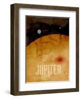 The Planet Jupiter-Michael Tompsett-Framed Art Print