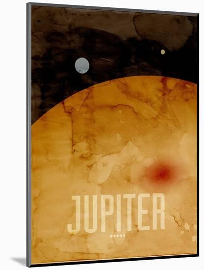 The Planet Jupiter-Michael Tompsett-Mounted Art Print