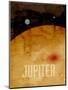 The Planet Jupiter-Michael Tompsett-Mounted Art Print