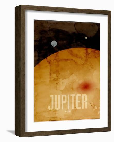 The Planet Jupiter-Michael Tompsett-Framed Art Print