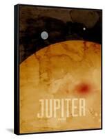 The Planet Jupiter-Michael Tompsett-Framed Stretched Canvas