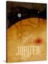 The Planet Jupiter-Michael Tompsett-Stretched Canvas