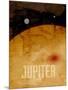 The Planet Jupiter-Michael Tompsett-Mounted Art Print