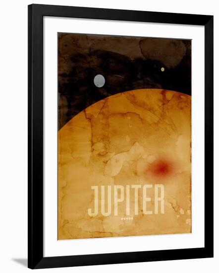 The Planet Jupiter-Michael Tompsett-Framed Art Print