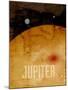 The Planet Jupiter-Michael Tompsett-Mounted Art Print