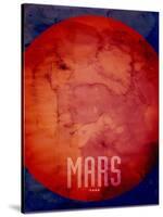 The Planet Mars-Michael Tompsett-Stretched Canvas