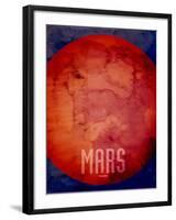 The Planet Mars-Michael Tompsett-Framed Art Print