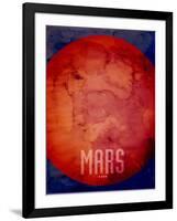 The Planet Mars-Michael Tompsett-Framed Art Print