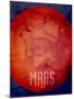 The Planet Mars-Michael Tompsett-Mounted Art Print