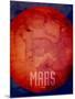 The Planet Mars-Michael Tompsett-Mounted Art Print