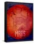 The Planet Mars-Michael Tompsett-Framed Stretched Canvas