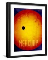 The Planet Mercury-Michael Tompsett-Framed Art Print