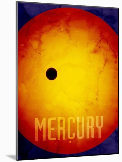 The Planet Mercury-Michael Tompsett-Mounted Art Print