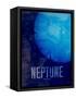 The Planet Neptune-Michael Tompsett-Framed Stretched Canvas