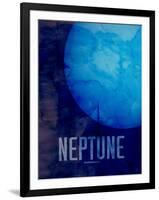 The Planet Neptune-Michael Tompsett-Framed Art Print