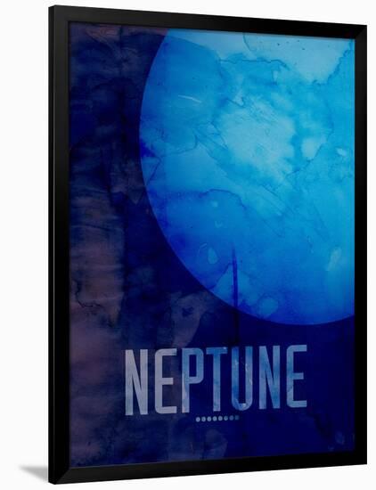 The Planet Neptune-Michael Tompsett-Framed Art Print